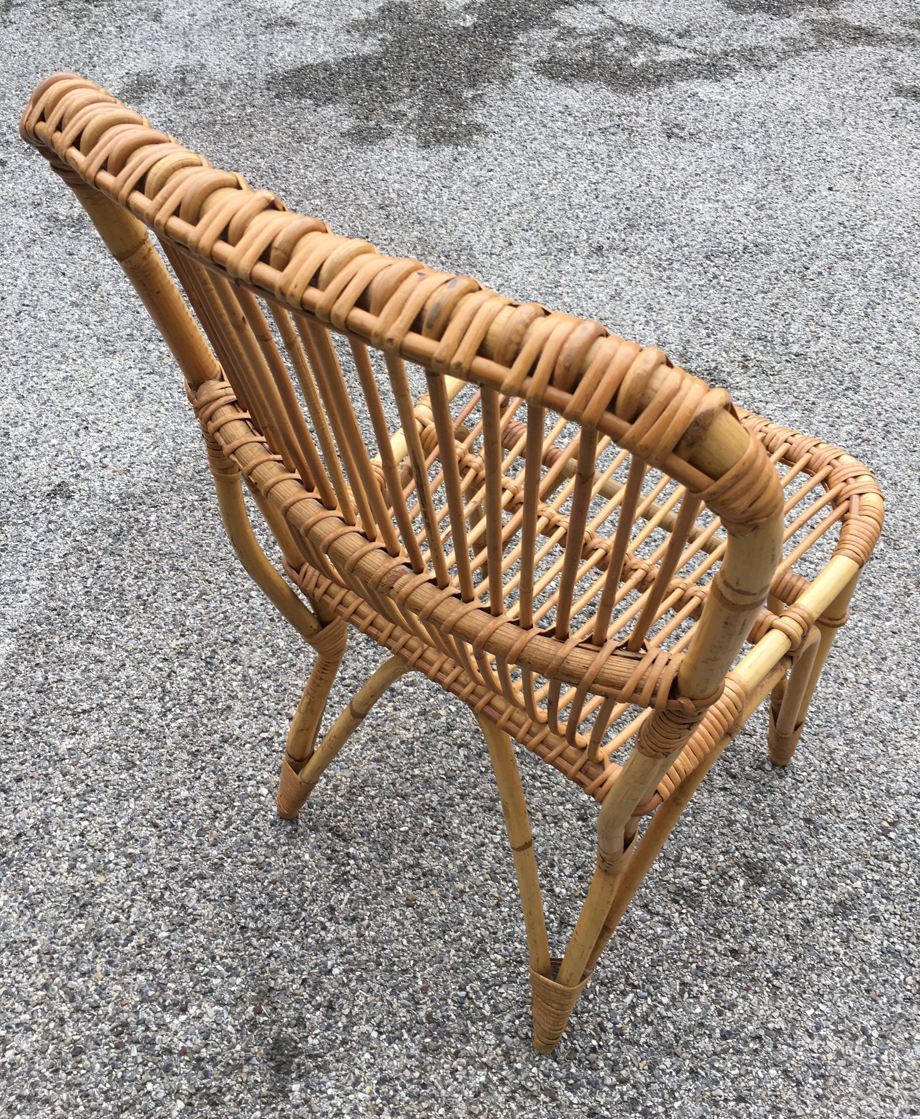 Rattan chair