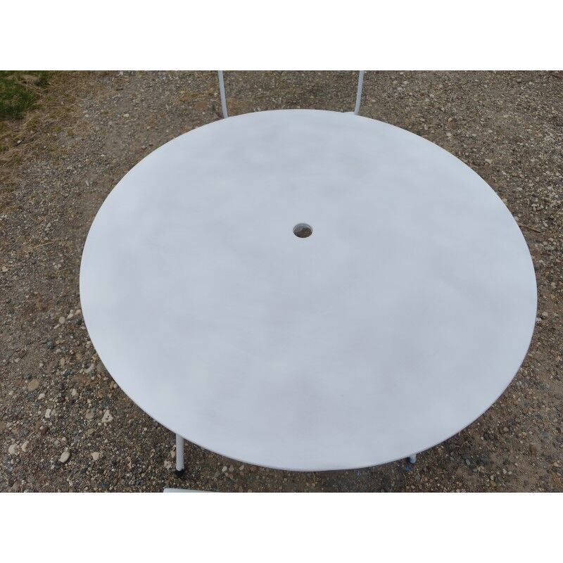 Wrought iron garden furniture