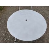 Wrought iron garden furniture