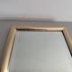 Rectangular wall mirror with a gold metal frame by Schöninger, 1970s, Germany.