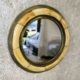 Small round Moroccan mirror