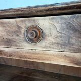 Vintage Parisian buffet in fir wood