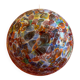 Contemporary Murrine Sphere in Murano Style Glass with Multicoloured Murrine