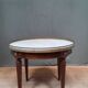 Tablr basse dessu marbre dite "bouillotte"