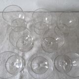 Verres anciens ciselés