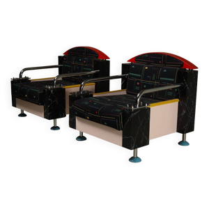 Paire fauteuils - salon