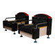 Pair of lounge chairs by Dutch architect Wim Hofman 1980s