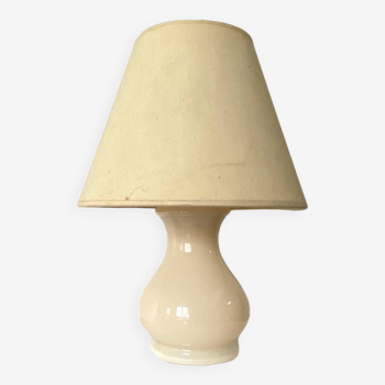 Opaline bedside lamp