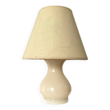 Opaline bedside lamp