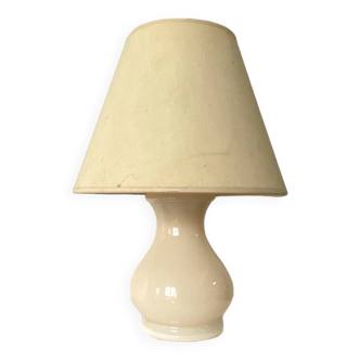 Lampe de chevet en opaline