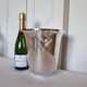 Elegant 1960s Art Deco silver-plated champagne bucket