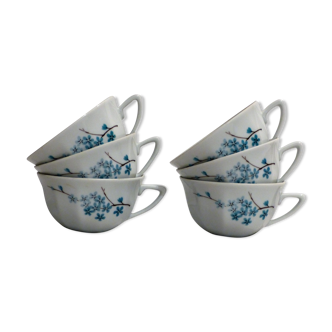 6 tasses vintage