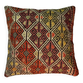 HOUSSE DE COUSSIN KILIM TURC VINTAGE, 45 X 45 CM