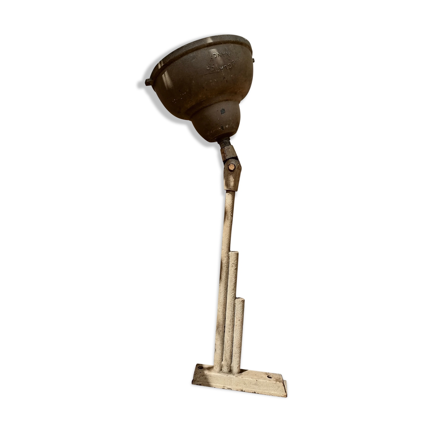 Industrial street lamp 1950 vintage eclatec