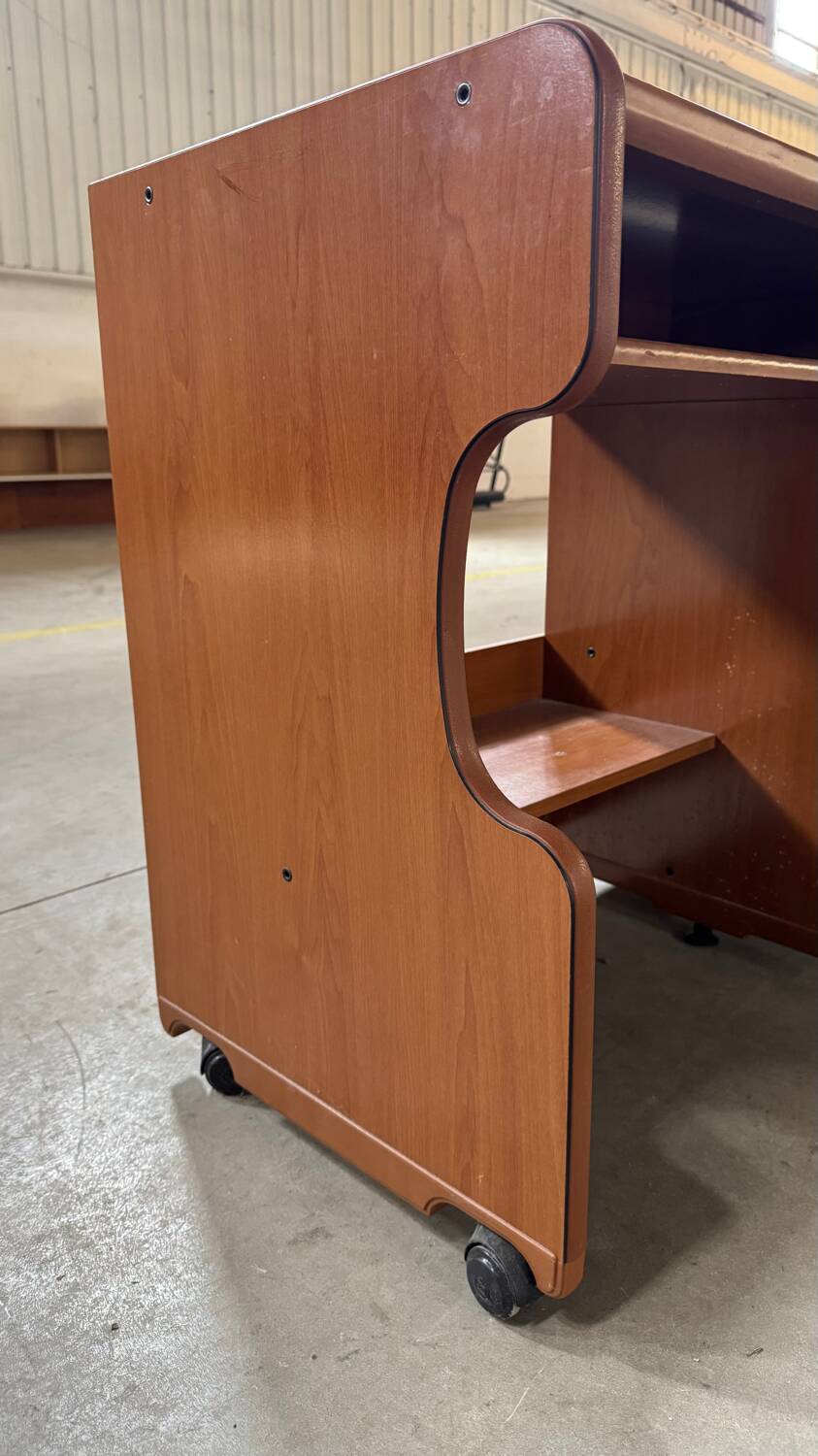 Vintage light wood desk