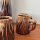 Vintage ceramic service Pol Chambost model Tree – jug and cup