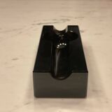 Cendrier à cigare individuel en verre noir