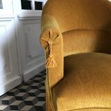 Armchair yellow ochre Toad