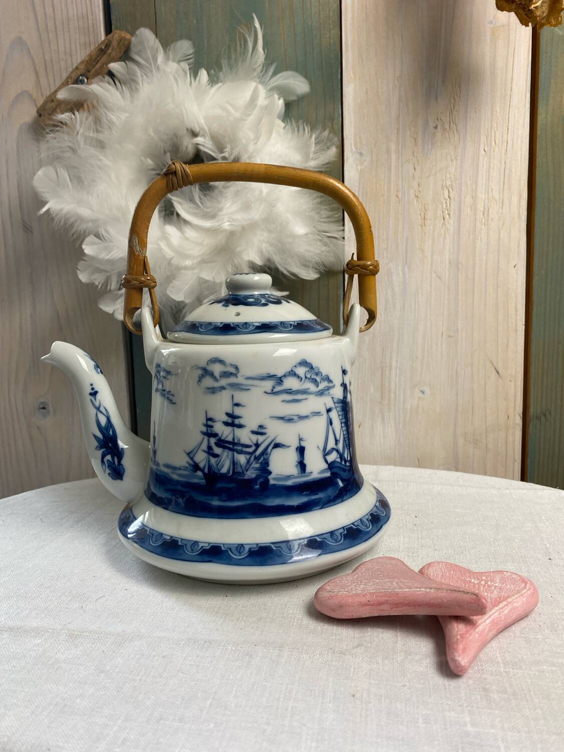 Porcelain teapot