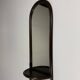 Rattan wall mirror with console table 1970’s