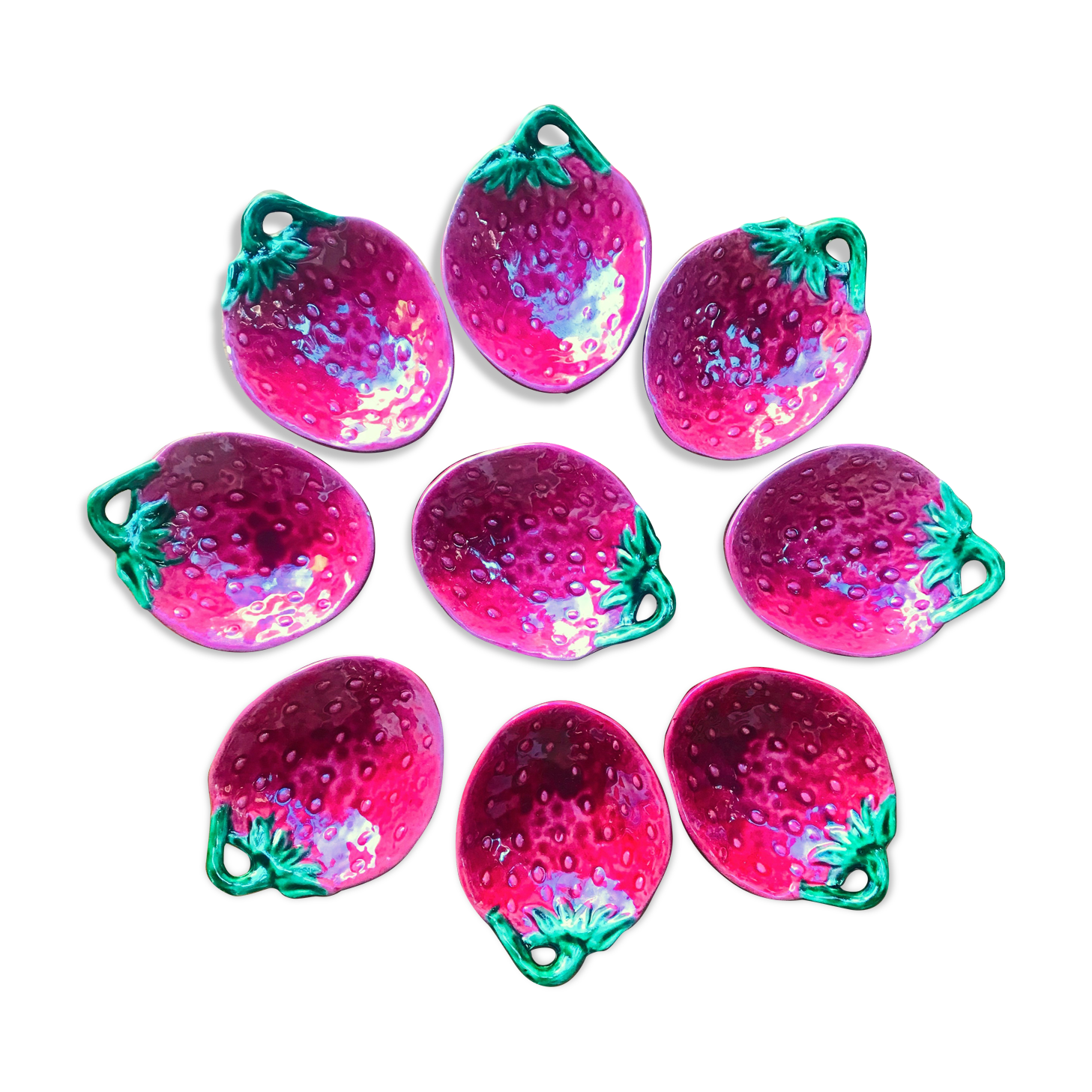 Vallauris strawberry ramekins