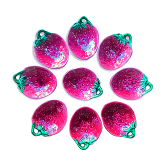 Vallauris strawberry ramekins