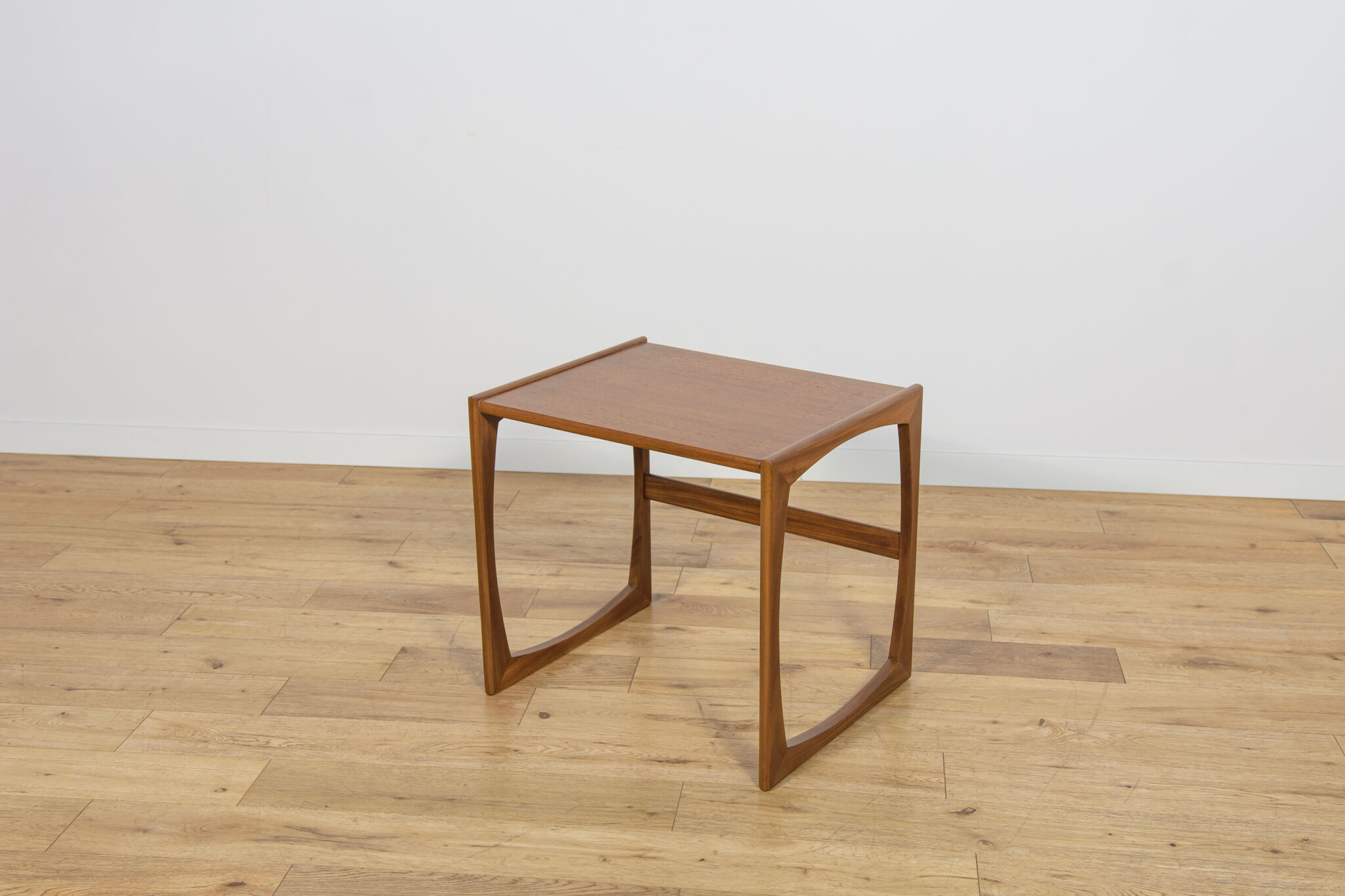 Mid-century teak nesting tables by R. Benett for G-Plan, United Kingdom, 1970s, set of 3