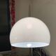 Ball lamp with marble foot