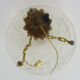 Art Deco washbasin suspension Loti Nancy, Delatte, glass paste, floral decoration