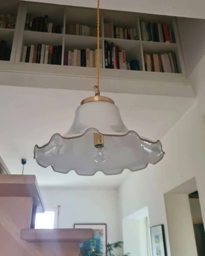 Suspension corolle opaline