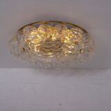 "Snowball" ceiling lamp in blown glass