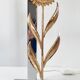 Vintage sunflower lamp 1970