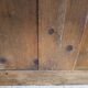 Rustic walnut sideboard