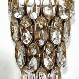 Par de apliques de cristales. Alemania, 1960s.