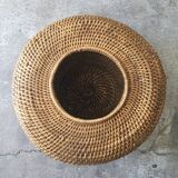 Basket in rattan