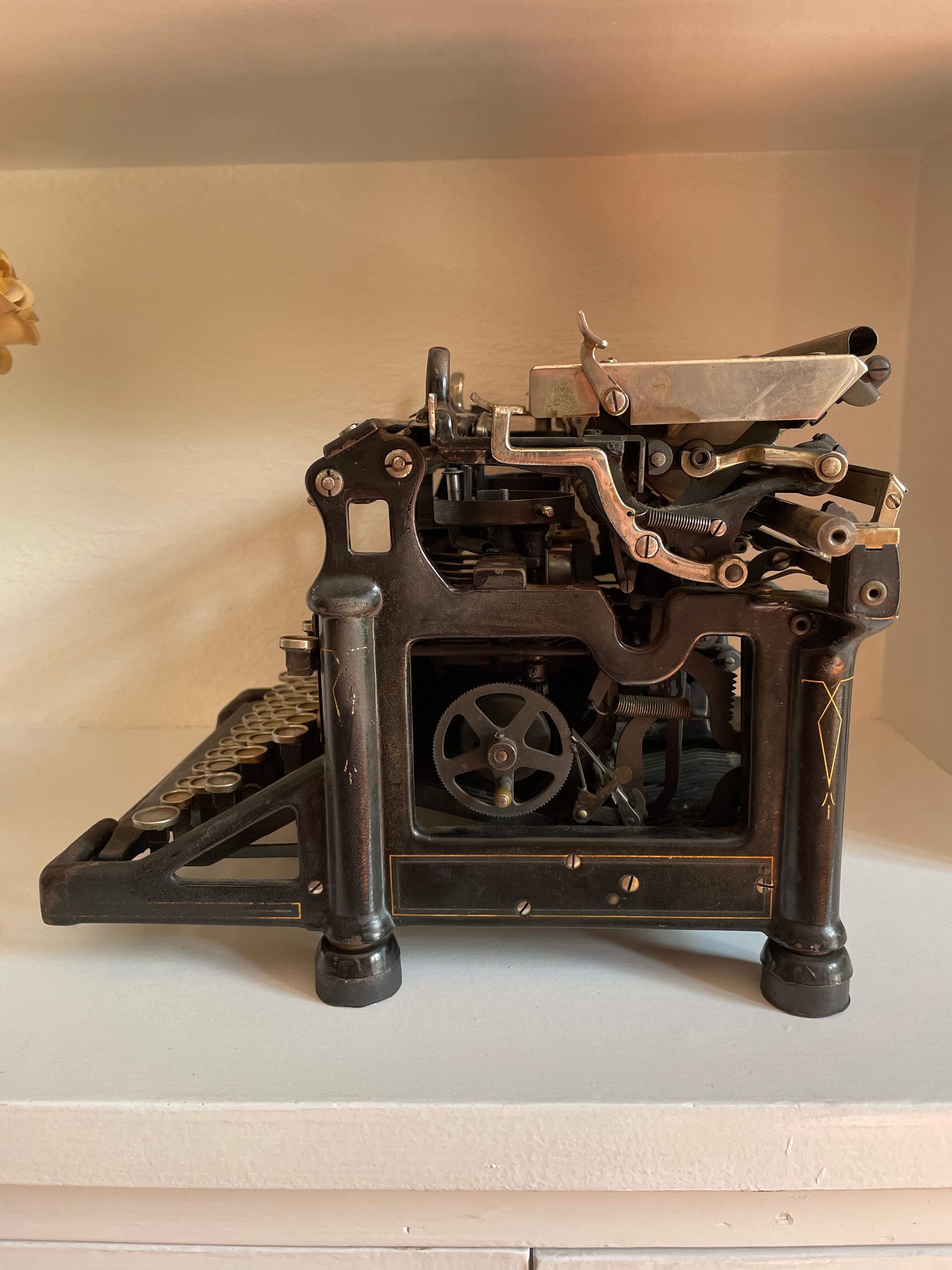 Machine à écrire underwood années 20