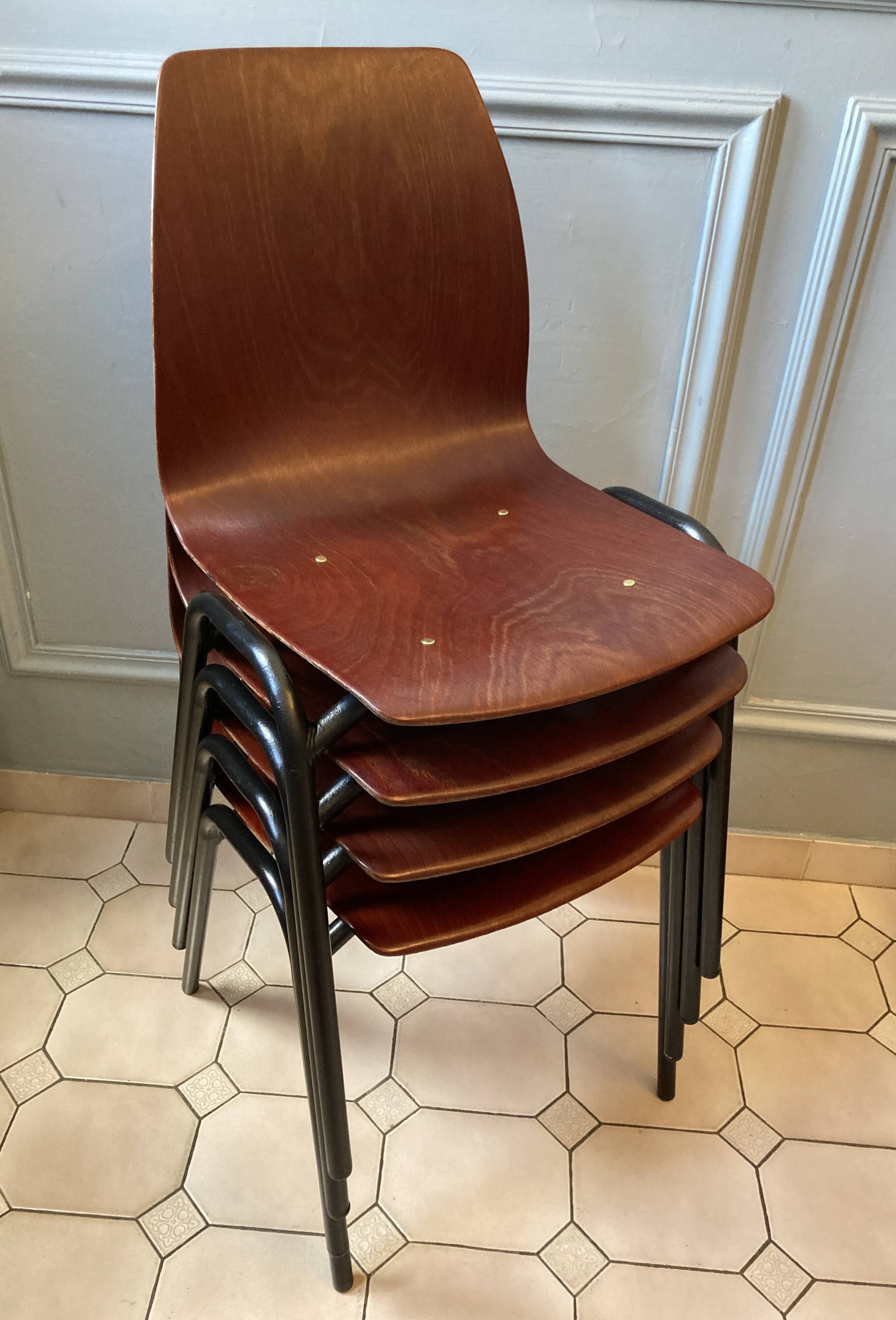 Ensemble de 4 chaise Paghole-Pagwood