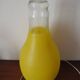 Old decorative bottle lamp vintage bottle lamp 70s