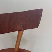 Scandinavian design side chair by Ferdinand Lundquist & Co, Sweden, 1950s