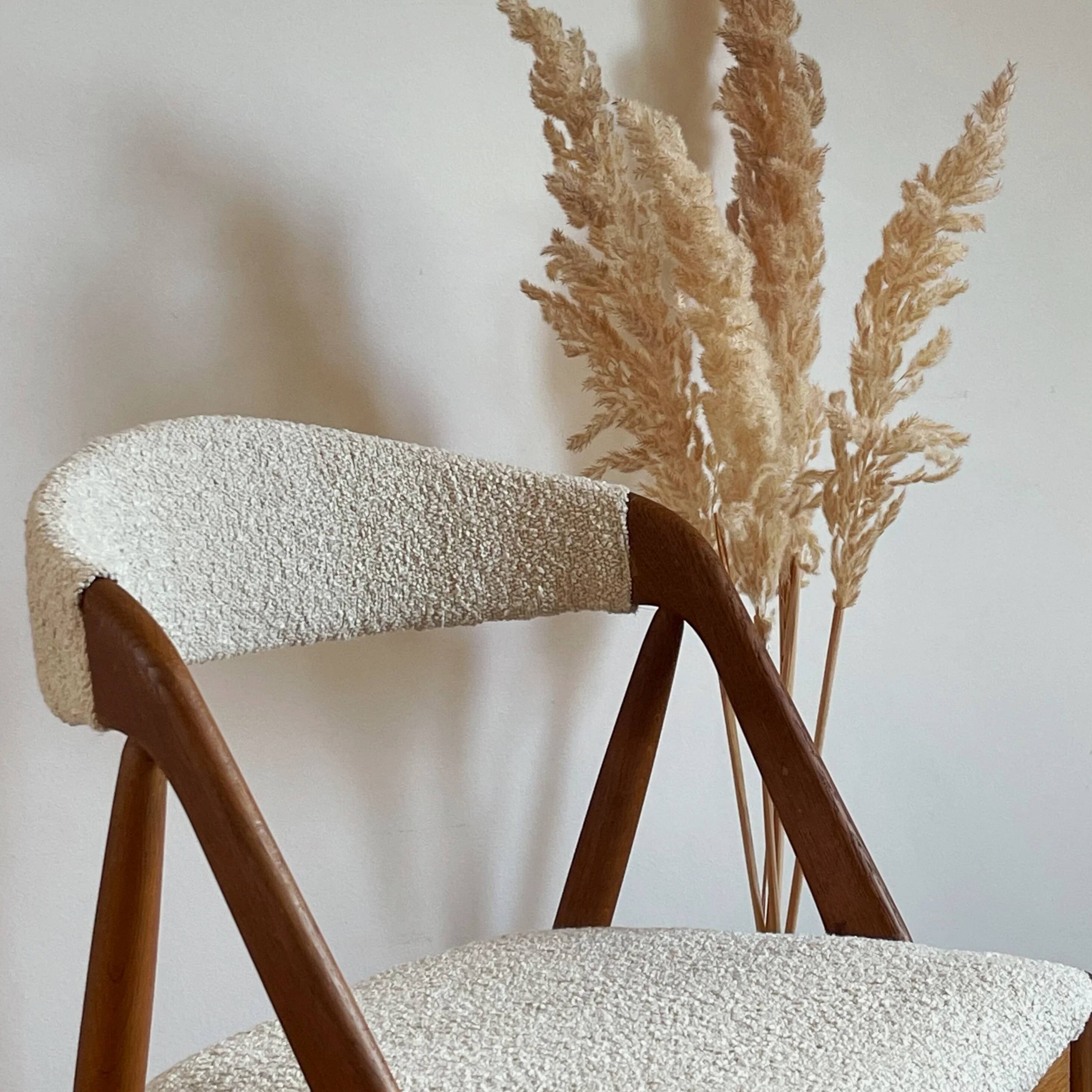 Natural linen boucle
