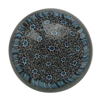 Millefiori glass Murano paperweight