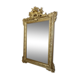 Miroir ancien XIXéme siècle doré