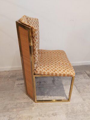 Set de 4 chaises de salle à manger vintage italiennes, 1970