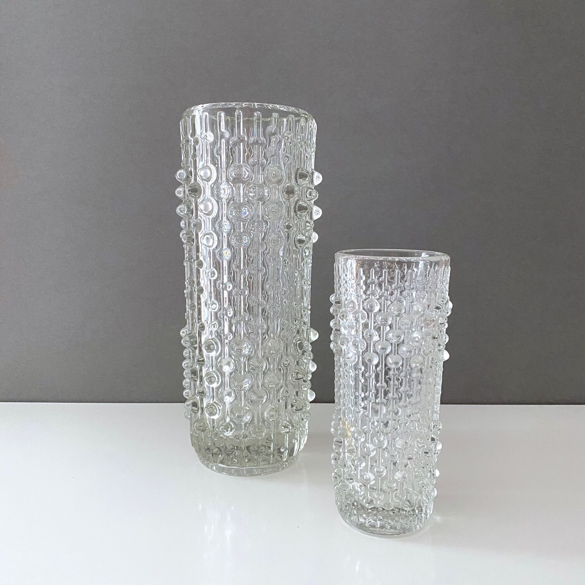 Candle Wax vase by Frantisek Peceny ed. Sklo Union, 1970s