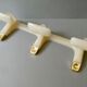 Wall coat rack with 3 hooks, 70s
