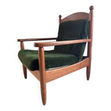 Pair of vintage Scandinavian armchairs from the 60s