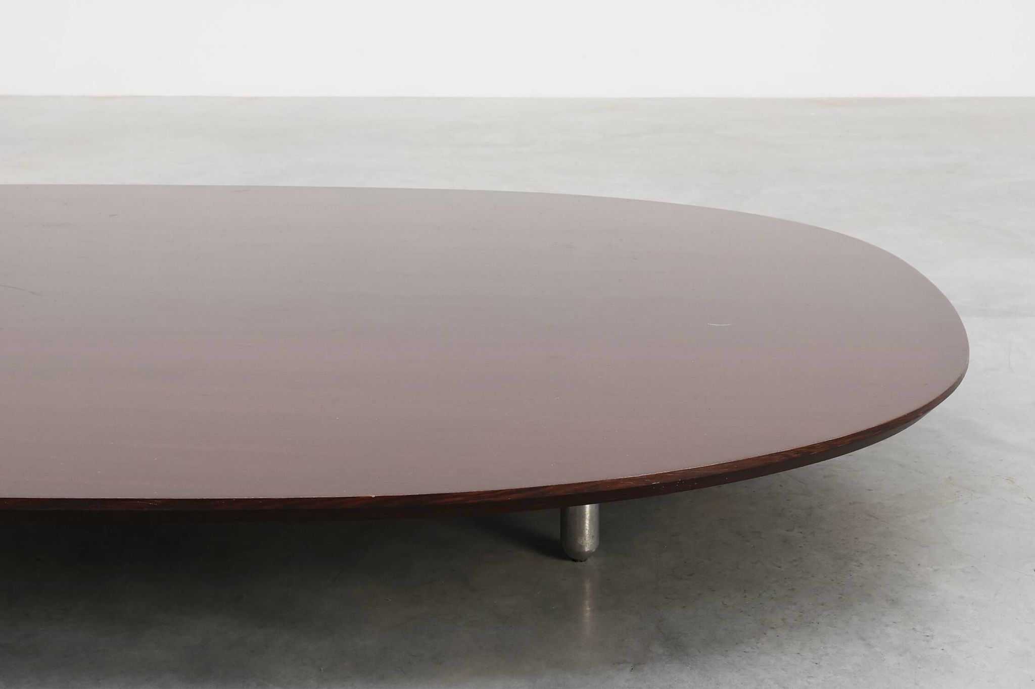 Minimalist Walnut Coffee Table by Cappellini, Italy