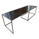 Black metal coffee table AM.PM model Romy