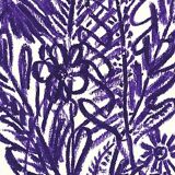 Illustration "flowering vegetation"-A4