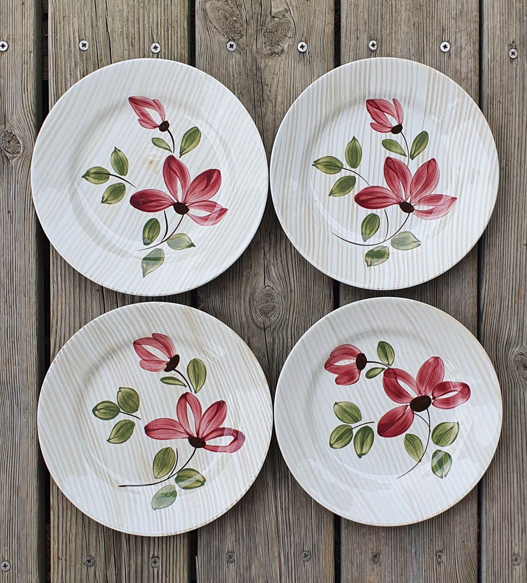 Sarreguemines plates